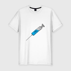 Мужская футболка хлопок Slim SQL Injection инъекция