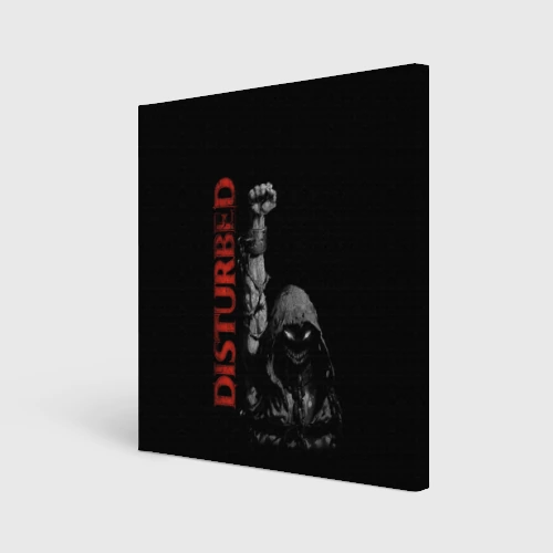 Холст квадратный Disturbed
