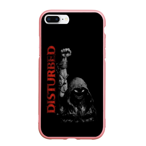 Чехол для iPhone 7Plus/8 Plus матовый Disturbed, цвет баблгам