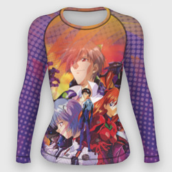 Женский рашгард 3D Евангелион