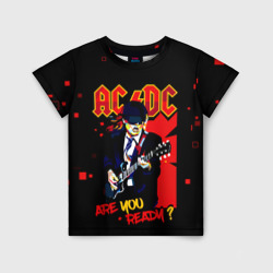 Детская футболка 3D Are you redy? AC/DC