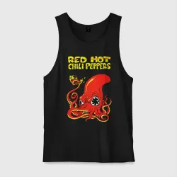 Мужская майка хлопок Red Hot chili peppers