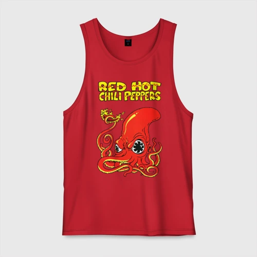 Мужская майка хлопок Red Hot chili peppers