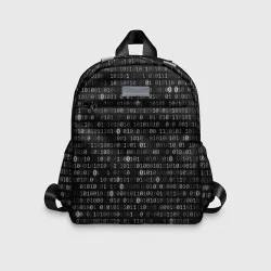 Детский рюкзак 3D Бинарный код