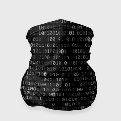 Бандана-труба 3D Бинарный код