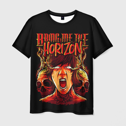 Мужская футболка 3D Bring Me the Horizon, цвет 3D печать