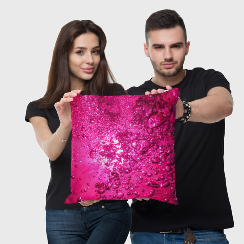 Подушка 3D Розовые Пузырьки - фото 3