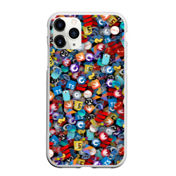 Чехол для iPhone 11 Pro Max матовый Языки программирования