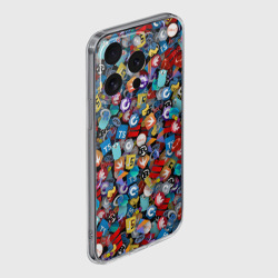 Чехол для iPhone 15 Pro силиконовый с защитой камеры Языки программирования - фото 2