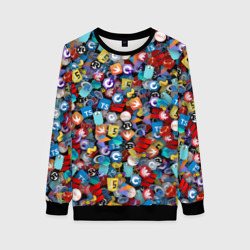 Женский свитшот 3D Языки программирования