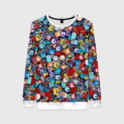 Женский свитшот 3D Языки программирования