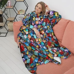 Плед с рукавами Языки программирования - фото 2