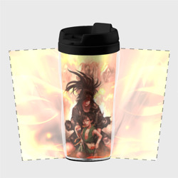 Термокружка-непроливайка Хяккимару Такебо Дороро - фото 2