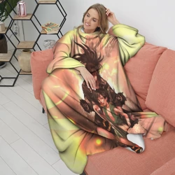 Плед с рукавами Хяккимару Такебо Дороро - фото 2