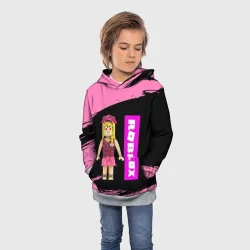 Детская толстовка 3D Barbie Roblox Роблокс - фото 2