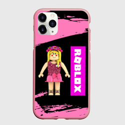 Чехол для iPhone 11 Pro Max матовый Barbie Roblox Роблокс