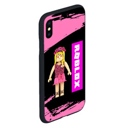Чехол для iPhone XS Max матовый Barbie Roblox Роблокс - фото 2
