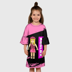 Детское платье 3D Barbie Roblox Роблокс - фото 2
