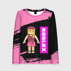 Женский лонгслив 3D Barbie Roblox Роблокс