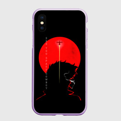 Чехол для iPhone XS Max матовый Ковбой Бибоп