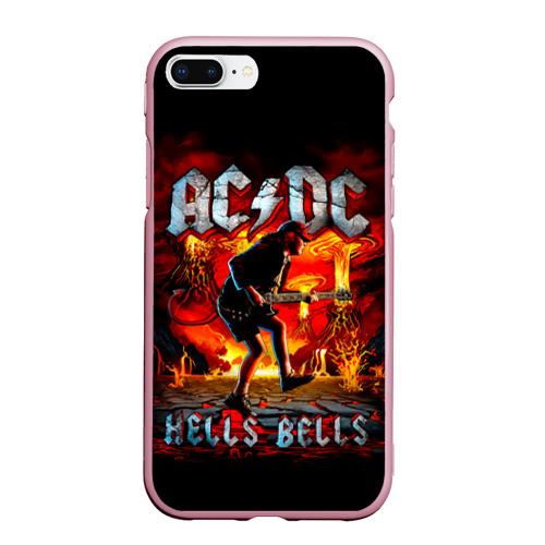 Чехол для iPhone 7Plus/8 Plus матовый ACDC hells bells