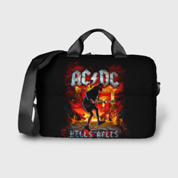 Сумка для ноутбука 3D ACDC hells bells