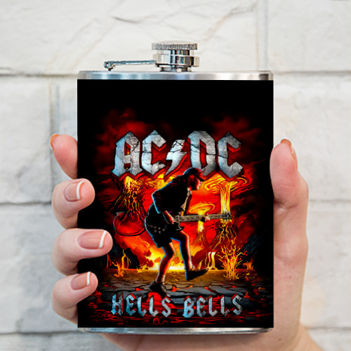 Фляга ACDC hells bells - фото 3