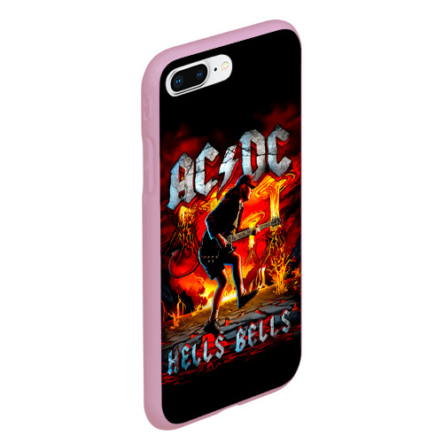 Чехол для iPhone 7Plus/8 Plus матовый ACDC hells bells - фото 3