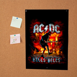 Постер ACDC hells bells - фото 2