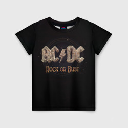 Детская футболка 3D AC/DC Rock or Bust