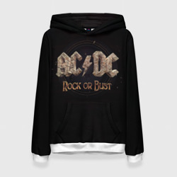 Женская толстовка 3D AC/DC Rock or Bust
