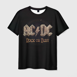 Мужская футболка 3D AC/DC Rock or Bust