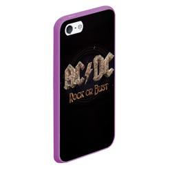 Чехол для iPhone 5/5S матовый AC/DC Rock or Bust - фото 2