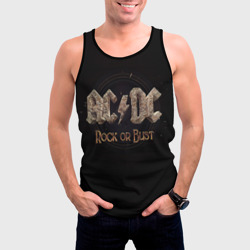 Мужская майка 3D AC/DC Rock or Bust - фото 2