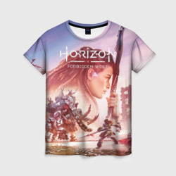 Женская футболка 3D Элой Horizon Forbidden West de