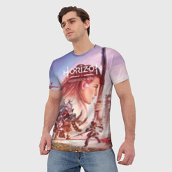 Мужская футболка 3D Элой Horizon Forbidden West de - фото 2