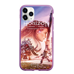 Чехол для iPhone 11 Pro Max матовый Элой Horizon Forbidden West de