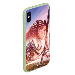 Чехол для iPhone XS Max матовый Элой Horizon Forbidden West de - фото 2