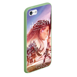 Чехол для iPhone 5/5S матовый Элой Horizon Forbidden West de - фото 2