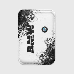 Картхолдер Magsafe магнитный BMW БМВ разрезанное лого