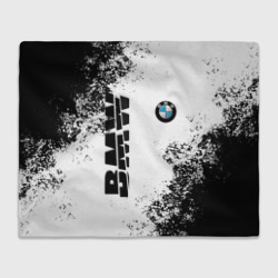 Плед 3D BMW БМВ разрезанное лого