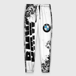 Мужские брюки 3D BMW БМВ разрезанное лого