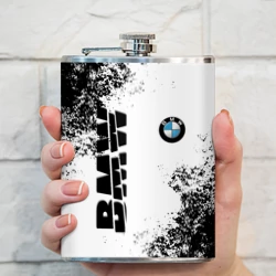 Фляга BMW БМВ разрезанное лого - фото 2