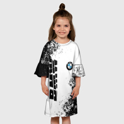 Детское платье 3D BMW БМВ разрезанное лого - фото 2