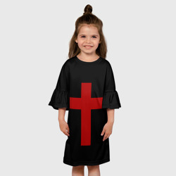 Детское платье 3D Красный Крест - фото 2