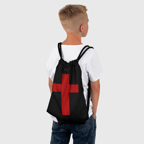 Рюкзак-мешок 3D Красный Крест - фото 4