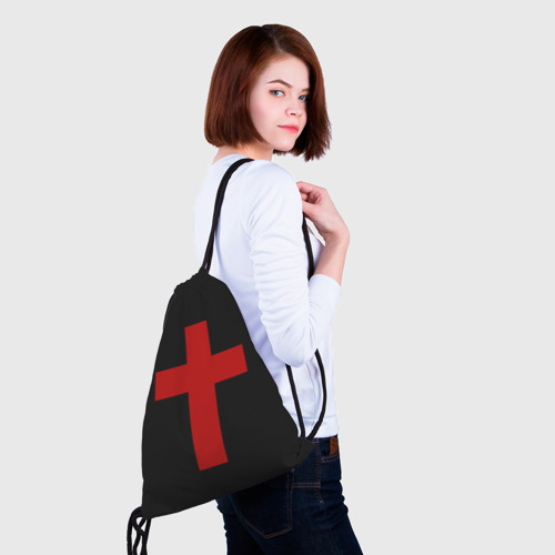 Рюкзак-мешок 3D Красный Крест - фото 5