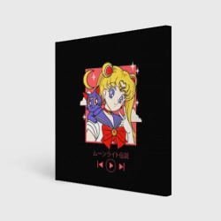 Холст квадратный Сейлор Мун