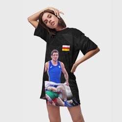 Платье-футболка 3D North Ossetia–Alania wrestling - фото 2