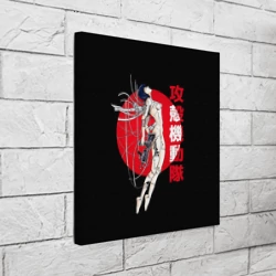 Холст квадратный Призрак в доспехах подключение кабелями - фото 2